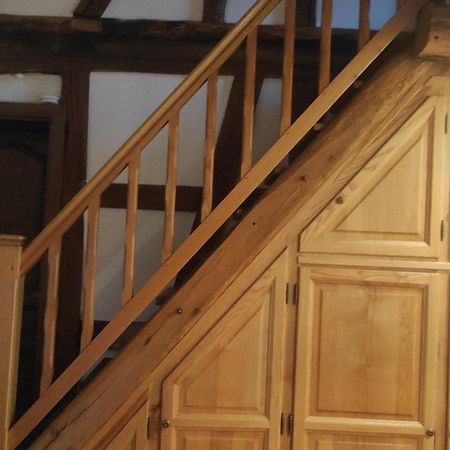 GITE AU PETIT RUISSEAU-Etage et combles-maison alsacienne 4 personnes 3 nuitées minimum Langensoultzbach Esterno foto