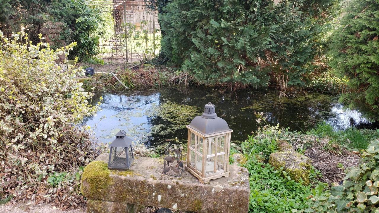 GITE AU PETIT RUISSEAU-Etage et combles-maison alsacienne 4 personnes 3 nuitées minimum Langensoultzbach Esterno foto