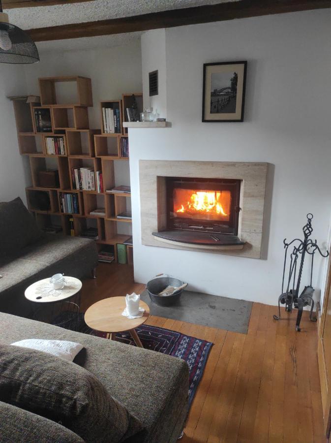 GITE AU PETIT RUISSEAU-Etage et combles-maison alsacienne 4 personnes 3 nuitées minimum Langensoultzbach Esterno foto